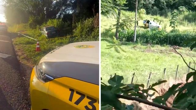 Imagem referente a notícia: Confronto em Matelândia termina com dois mortos e queda de helicóptero da PM do Paraná
